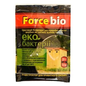 Биодеструктор Force Bio для часного сектора 20г купить в Украине